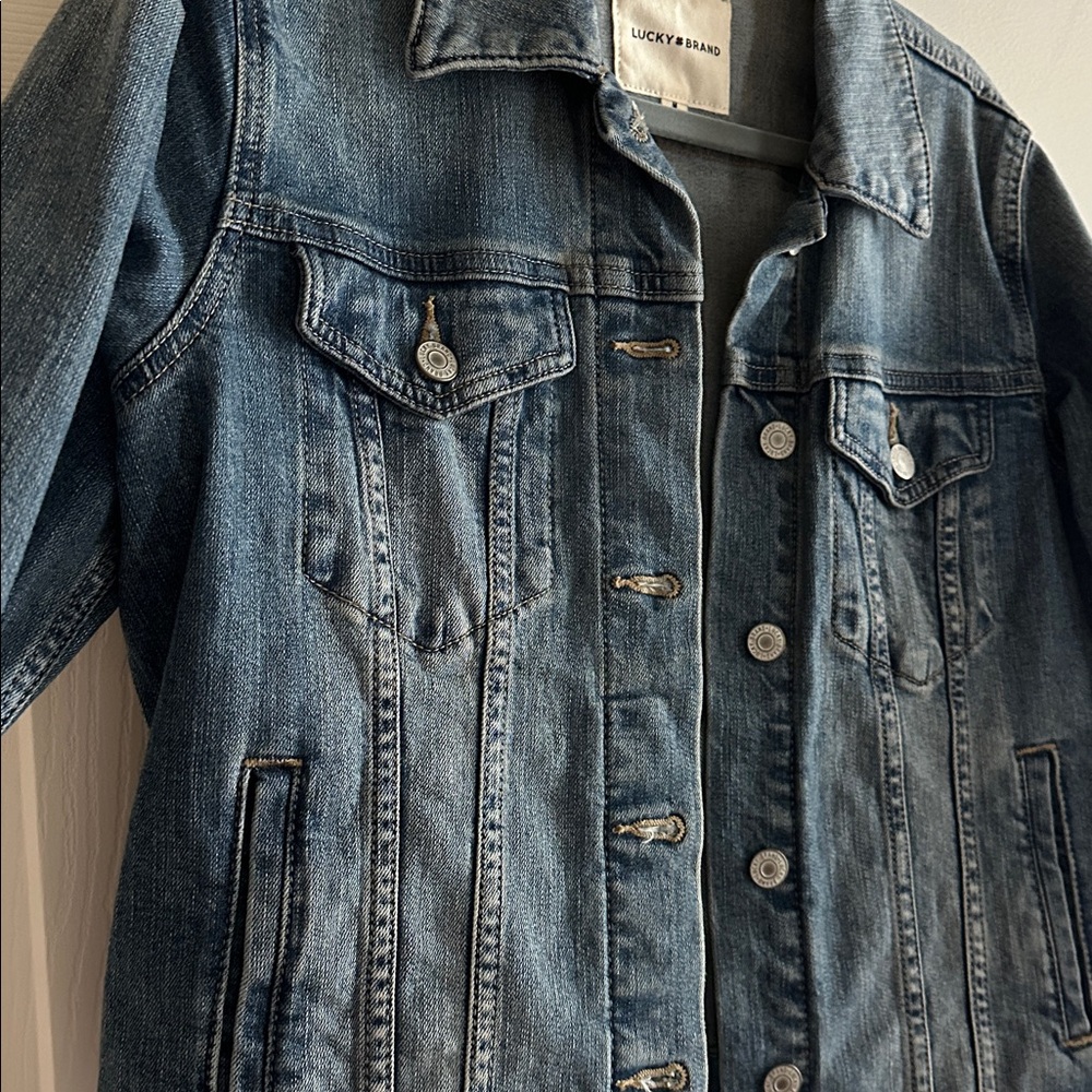 Lucky Brand denim jacket, size medium - Picture 3 of 5